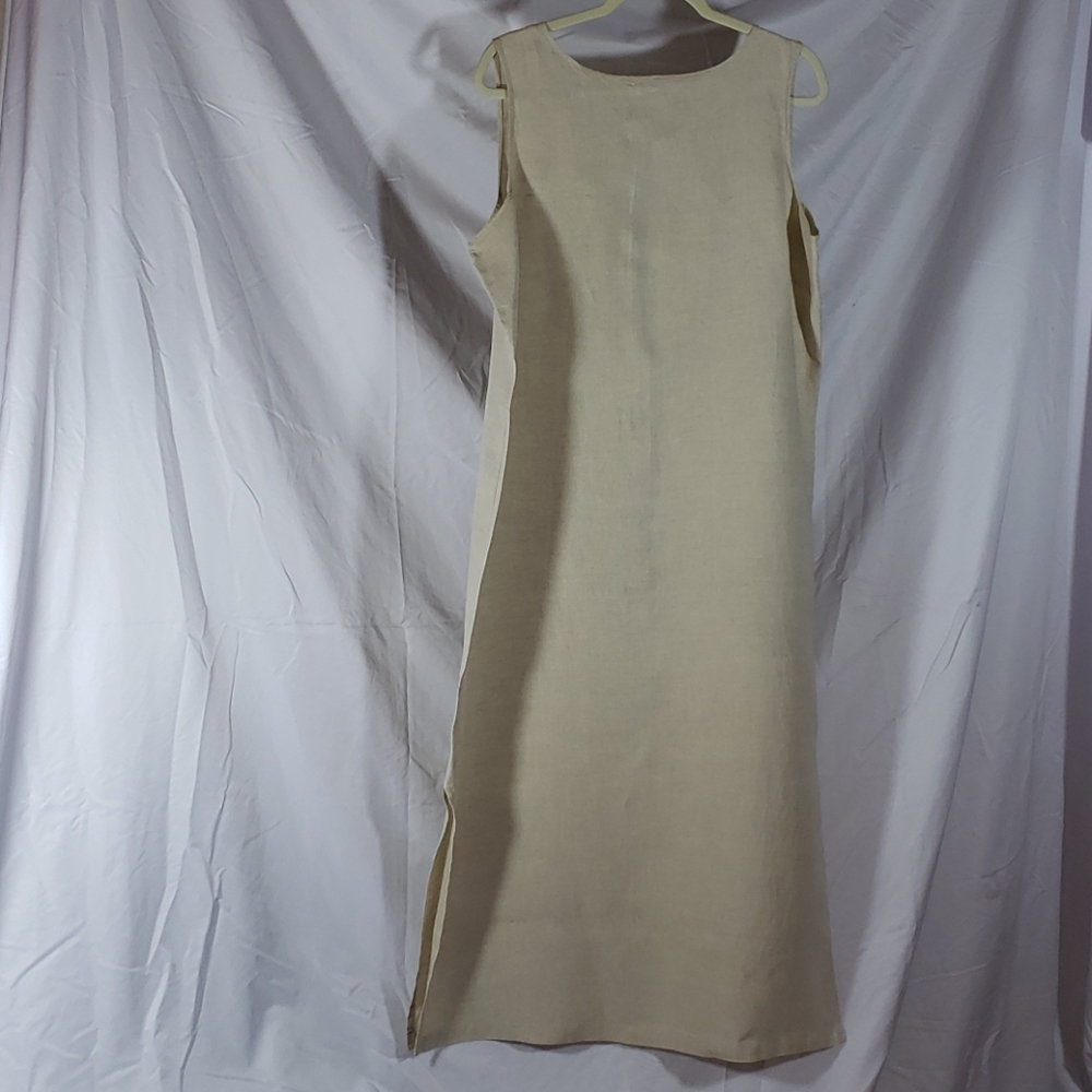 Talbot's Irish Linen maxi dress & Leslie Fay jacket